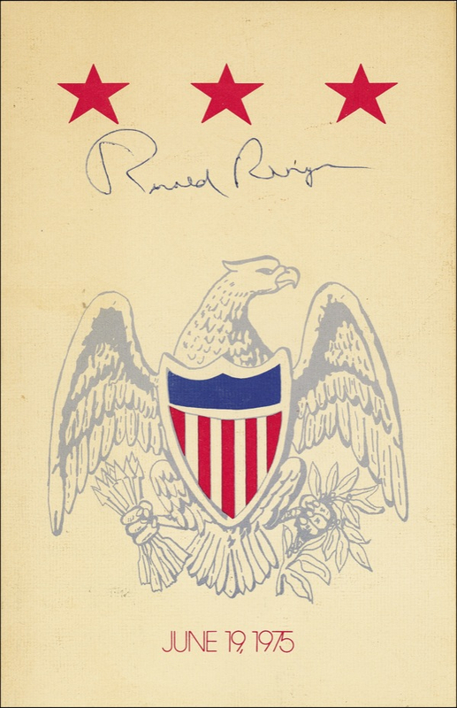 Lot 101 Ronald Reagan