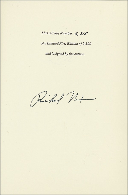 Lot 90 Richard Nixon
