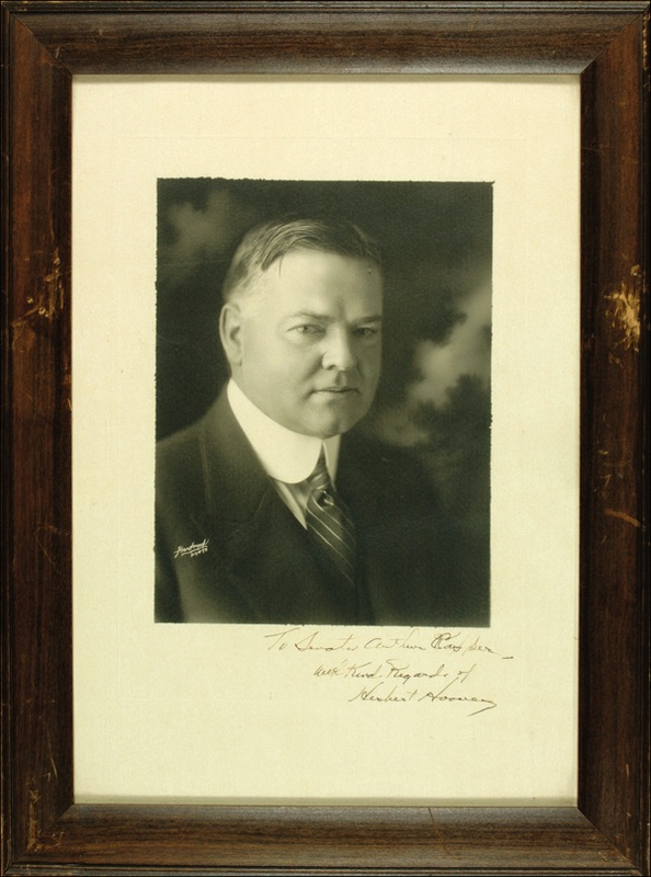 Lot 57 Herbert Hoover