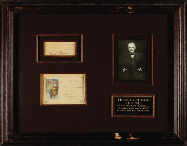 Lot 160 Thomas Edison