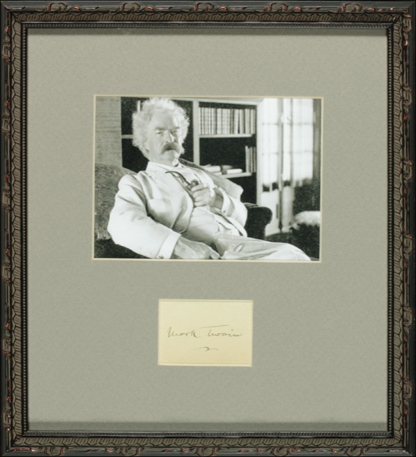 Lot 405 Samuel L. Clemens