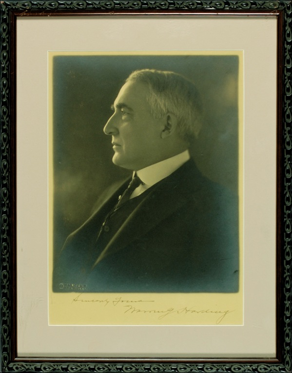 Lot 50 Warren G. Harding