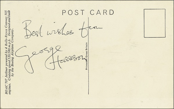 Lot 570 Beatles: Harrison, George