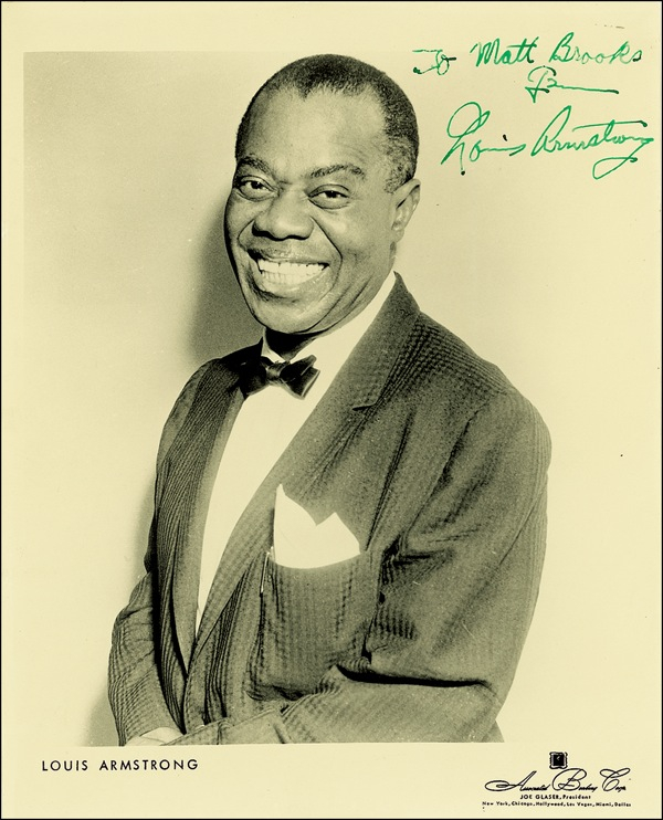 Lot 560 Louis Armstrong