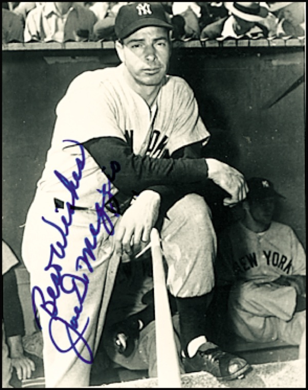 Lot 1381 Joe DiMaggio