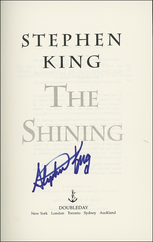 Lot 450 Stephen King