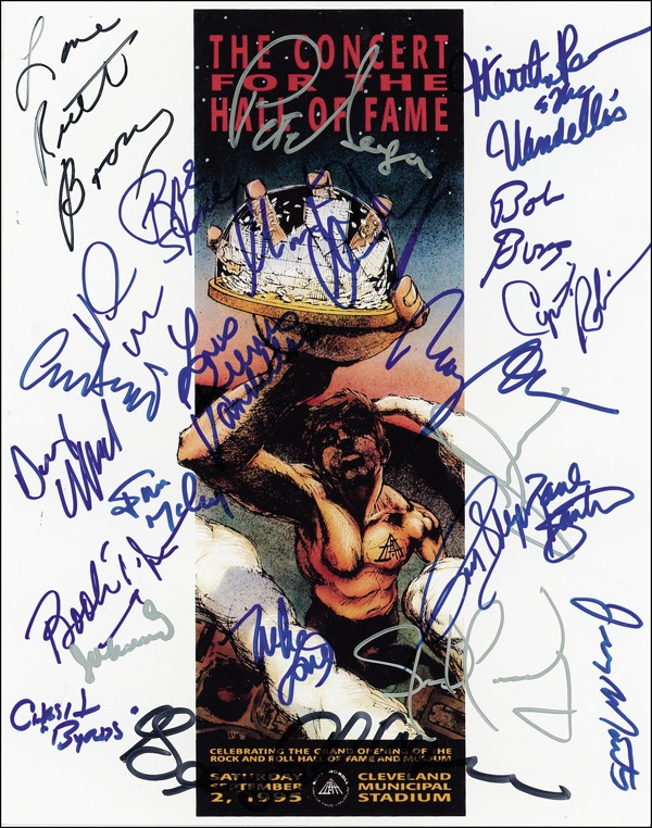 Lot 753 Rock and Roll Hall of Fame