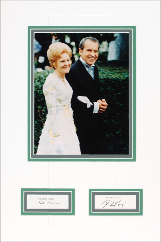 Lot 94 Richard and Pat Nixon