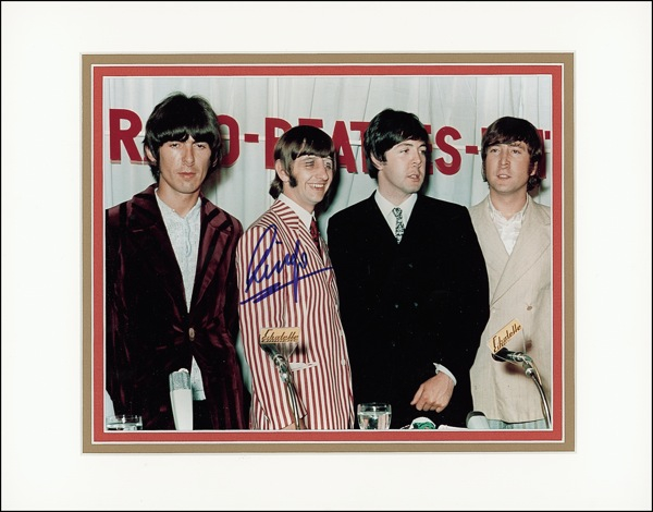 Lot 579 Beatles: Starr, Ringo