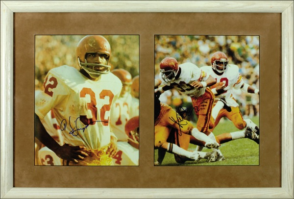 Lot 1521 O. J. Simpson and Marcus Allen