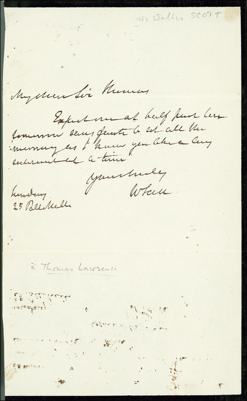 Lot 482 Sir Walter Scott
