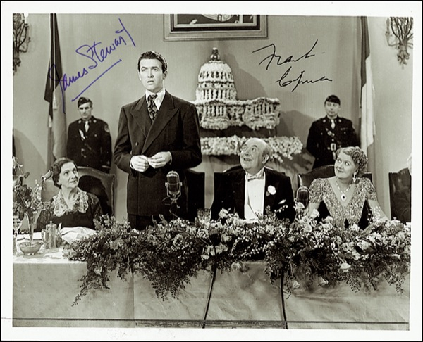 Lot 1230 James Stewart and Frank Capra