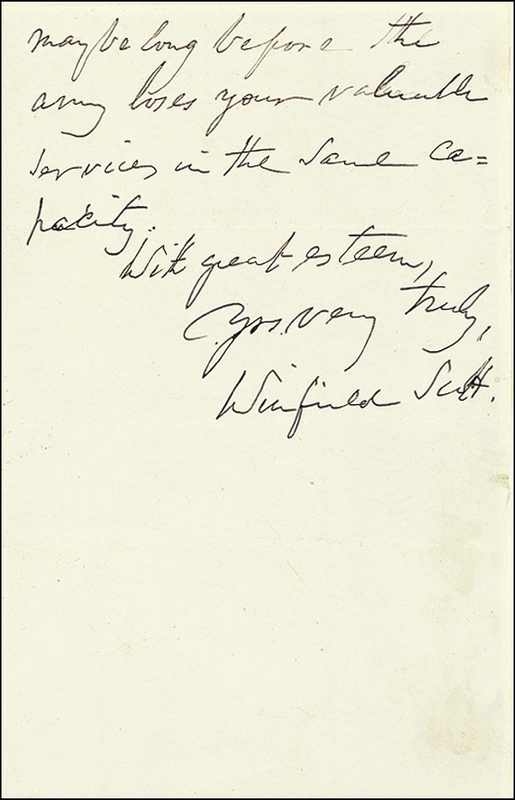 Lot 324 Winfield Scott