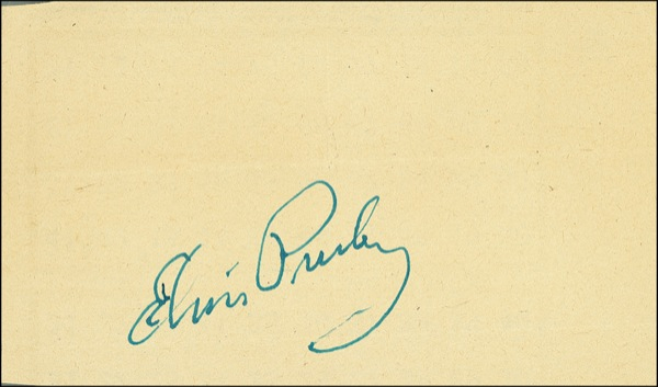 Lot 748 Elvis Presley