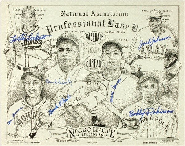 Lot 1331 Baseball: Negro League