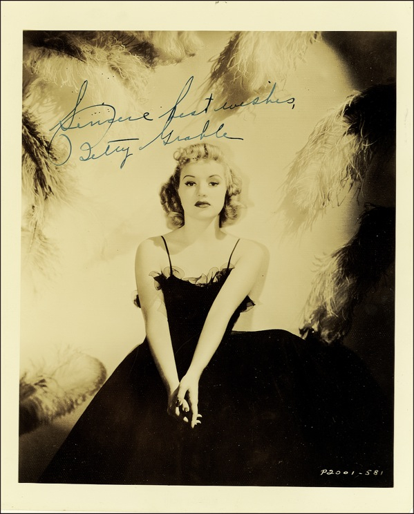 Lot 996 Betty Grable