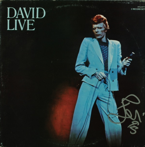 Lot 596 David Bowie