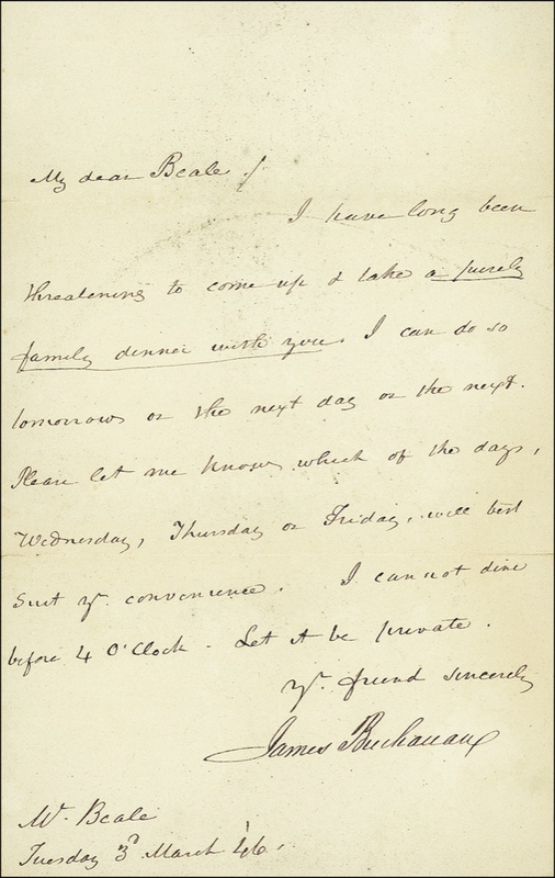 Lot 6 James Buchanan