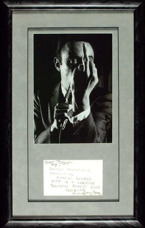 Lot 879 Lenny Bruce