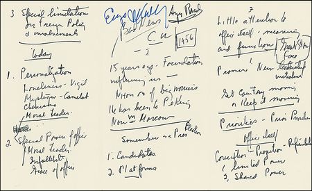 Lot #204 Eugene McCarthy - Image 1
