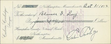 Lot #25 Calvin Coolidge