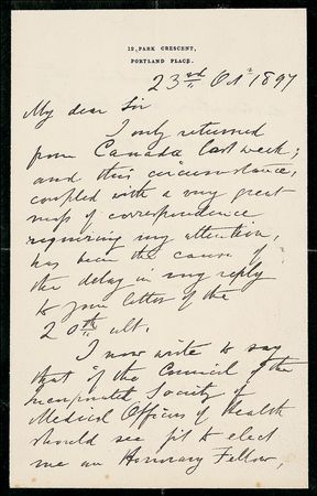 Lot #199 Joseph Lister - Image 2