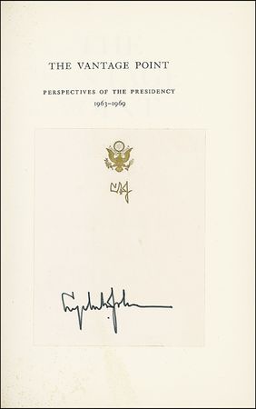 Lot #65 Lyndon B. Johnson - Image 1