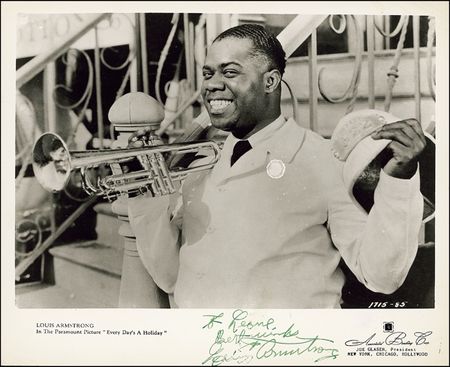 Lot #557 Louis Armstrong and Band - Image 2