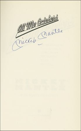 Lot #1442 Mickey Mantle - Image 1