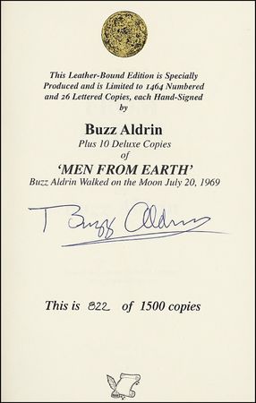 Lot #332 Buzz Aldrin - Image 1