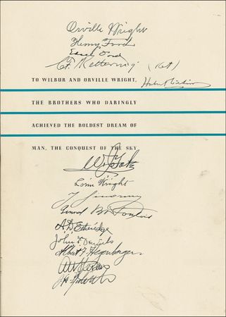 Lot #388 Orville Wright and Henry Ford - Image 1