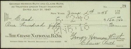 Lot #1512 Babe Ruth - Image 1