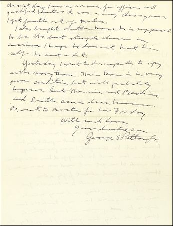 Lot #313 George S. Patton - Image 1