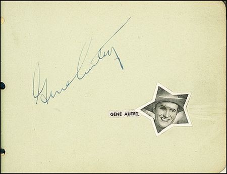 Lot #1264 Vintage Autograph Album - Image 2