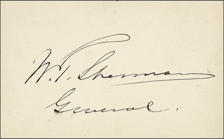 Lot #328 William T. Sherman - Image 1