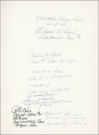 Lot #270 Doolittle’s Raiders - Image 1