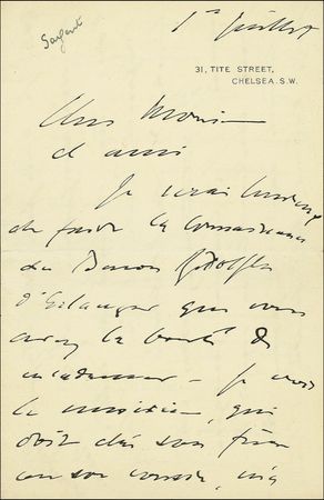 Lot #480 John Singer Sargent - Image 2