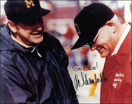 Lot #1482 Ara Parseghian and Bo Schembechler - Image 2
