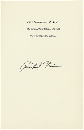 Lot #90 Richard Nixon - Image 1