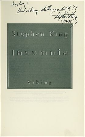 Lot #449 Stephen King - Image 1