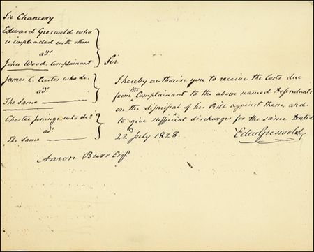 Lot #143 Aaron Burr - Image 2