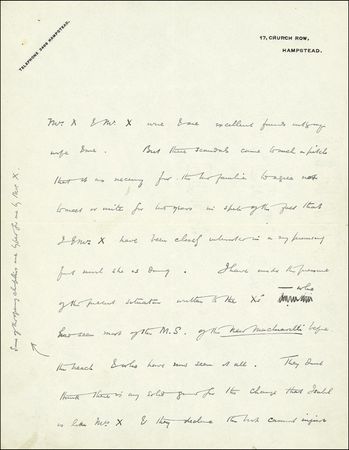 Lot #494 H. G. Wells - Image 3