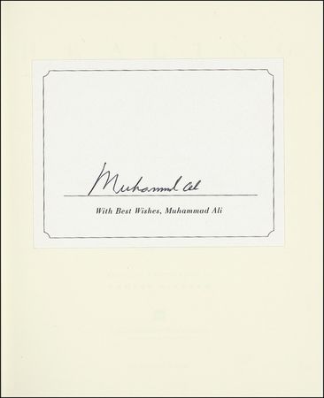 Lot #1306 Muhammad Ali - Image 1