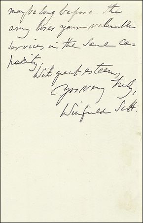 Lot #324 Winfield Scott - Image 1