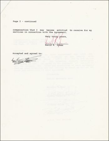 Lot #595 David Bowie - Image 1