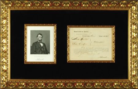 Lot #75 Abraham Lincoln - Image 1