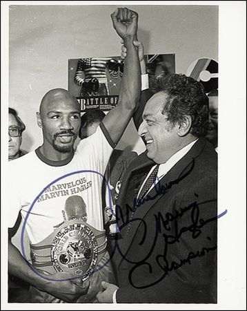 Lot #1412 Marvin Hagler - Image 2