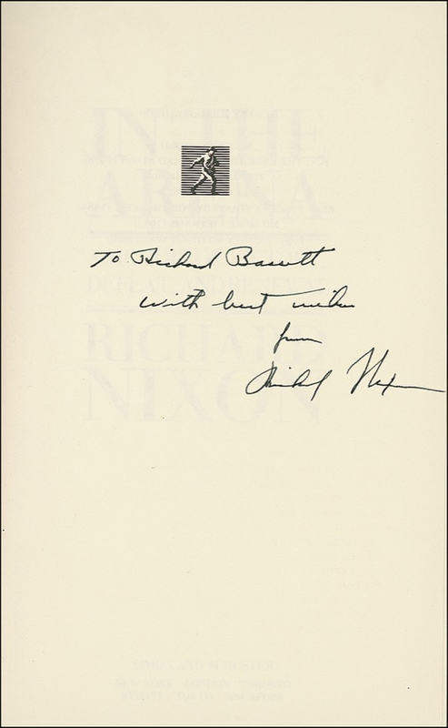 Lot 121 Richard Nixon