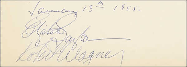 Lot 1223 Elizabeth Taylor and Robert Wagner