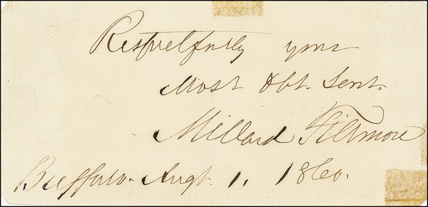 Lot 48 Millard Fillmore